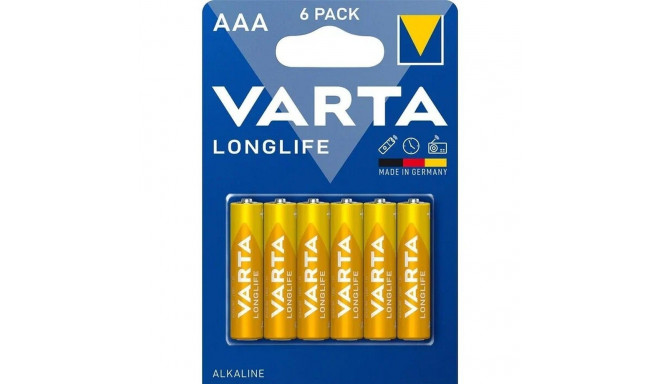 VARTA alkaline battery R3 (AAA) Longlife 6 pcs