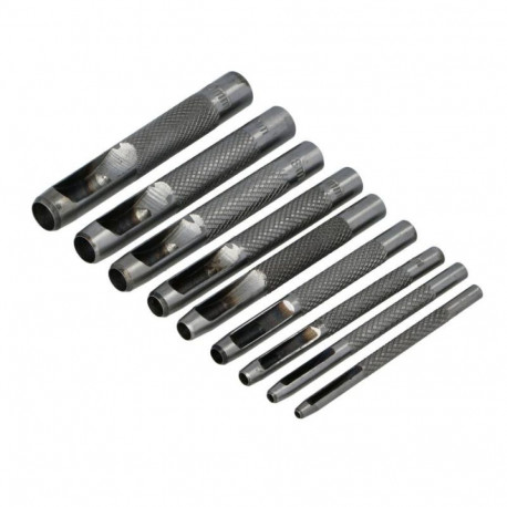 Caurumsišu komplekts 2.5-10mm (9gab.)