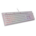 THOR 303 | Mechanical Gaming Keyboard | Wired | US | White | USB Type-A | Outemu Peach Silent
