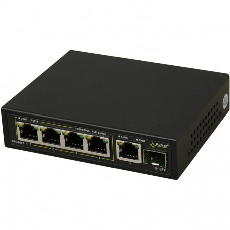 PULSAR 6-portiline lüliti SFG64F1 kuni 4 IP-kaamerale