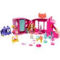 ENCHANTIMALS MOBILE FASHION STUDIO SET + KITTY DOLL HPB34