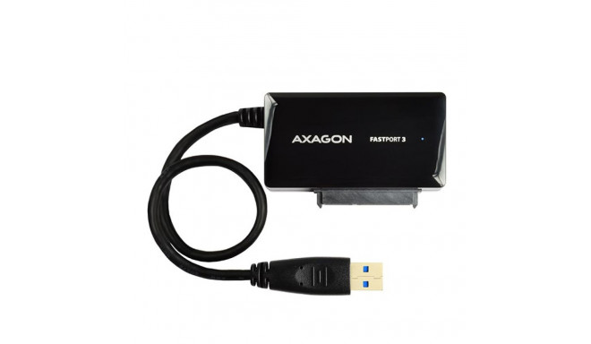 AXAGON ADSA-FP3 FASTPort3 adapter, USB3.0, HDD/SSD/ODD, SATA 6G - toiteadapter