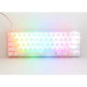 Ducky One 3 Aura White Mini Gaming Keyboard, RGB LED - MX-Silent-Red