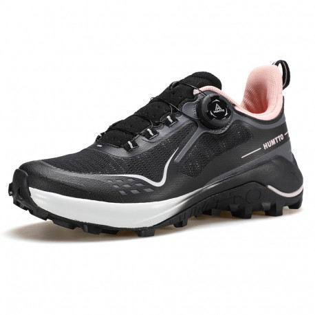 Humtto Sneaker SpinOn kiirkinnitusega naiste jalanõu must/roosa 37