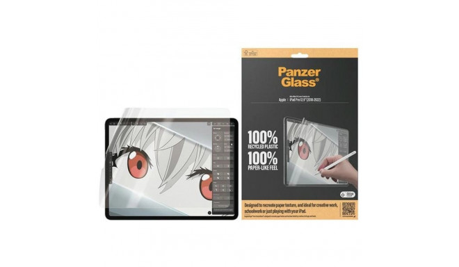 Antibacterial PanzerGlass GraphicPaper foil with a glare filter for iPad Pro 12.9" 2018 / 2020 