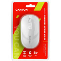 CANYON mouse MW-18 EU Wireless Charge Pearl White