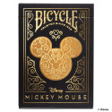 Bicycle Disney Mickey Mouse Cards (Black And Gold)