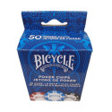 Bicycle 50 Count 8 Gram Clay Poker Chips