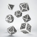 Dwarven Dice Set (White and Black Colors)