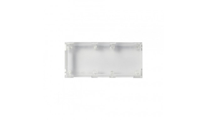 "ALLNET BrickRknowledge Kunststoffschale 2x1 transparent oben und unten 10er Pack"