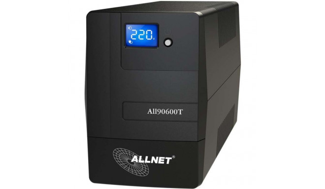 "ALLNET USV 600VA Line-Interactive, USB, LCD-Display"