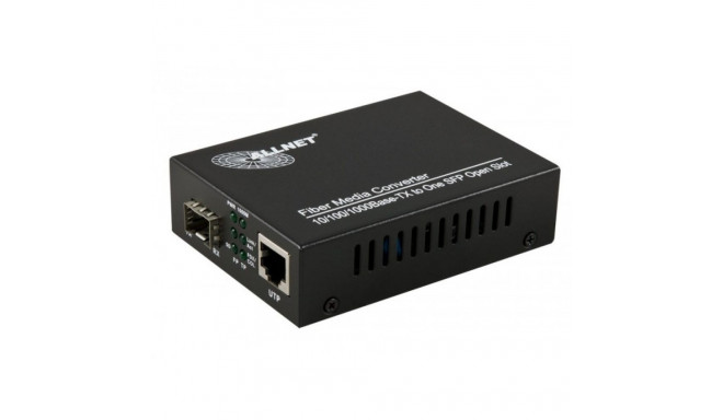 "NET Z ALLNET Medienkonverter 10/100/1000BASE-T auf 1000BASE-SX/-LX Single/-Multimode SFP Mini-GBIC 