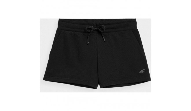 4f Shorts F175 Deep Black, size S TSHOF175