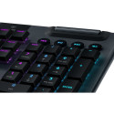 LOGITECH Gaming G915 Keyboard backlit USB Bluetooth 2.4 GHz Nordic key switch GL Clicky black (PAN)