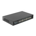 Lanberg RSFE-24P-2C-360 network switch Unmanaged Gigabit Ethernet (10/100/1000) Power over Ethernet 