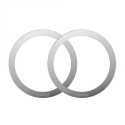 MAGNETIC RING FOR PHONES 2VNT SILVER