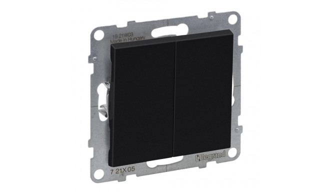 2G ONE-WAY SWITCH AUTO TERMINALS BLACK