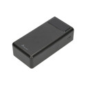 Extralink Powerbank EPB-114 50000 mAh Black Power bank, USB-C