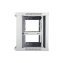 Extralink Rackmount cabinet 9U 600x450 Gray wall mounted