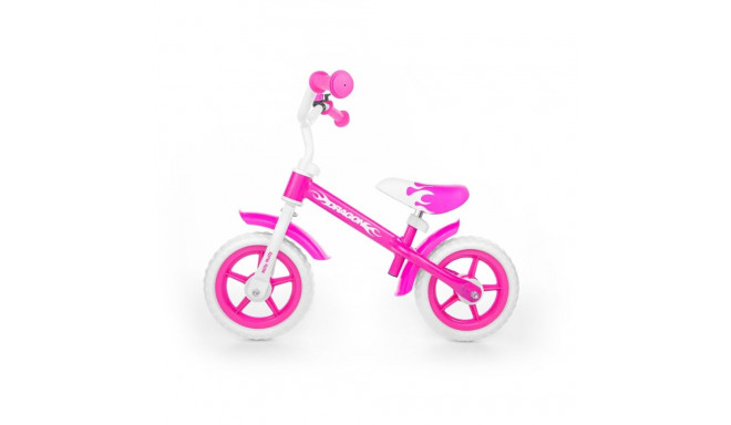 Milly Mally Dragon bicycle City Steel Pink,White Girls