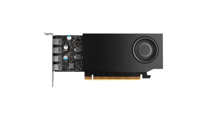 PNY NVIDIA A1000 8GB LowProfile PCI-Express 4.0 x16, LP8 GB GDDR6 128-bit 4x Mini DP 1.4 Installguid