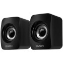 SVEN 130 USB-powered (2x3W); Volume control on the back