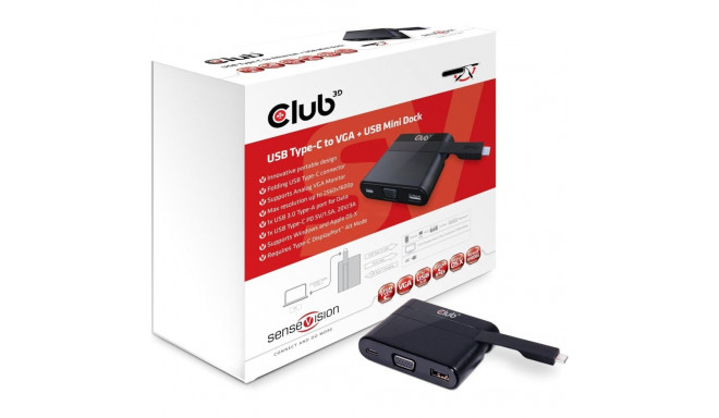 Dokkimisjaam Club 3D CSV-1532 USB-C 60W