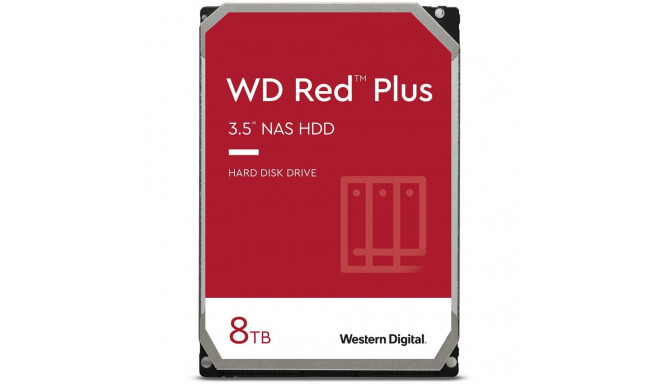 "8TB WD WD80EFPX RED PLUS 5640 RPM 256MB"