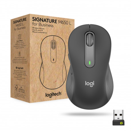 "Logitech M650 for Business Bluetooth Graphite"