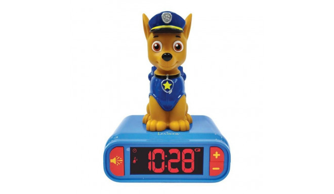 Digital alarm clock with a Chase 3D nightlight Lexibook