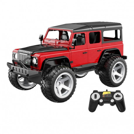 RC remote control car 1_14 Double Eagle (red) Land Rover Defender E362-003