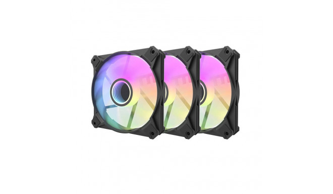 Darkflash korpuse jahutuskomplekt INF8 ARGB 3in1 120x120, must