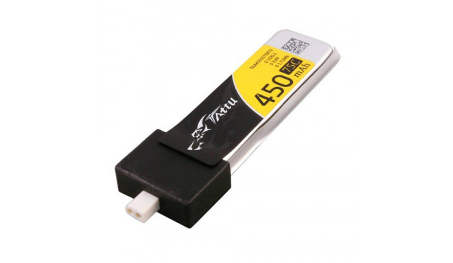 Gens Ace 450mAh 3.8V 75C 1S1P HV Lipo Batteries (5pcs).