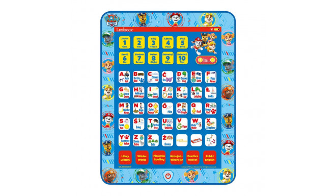 Bilingual educational tablet Paw Patrol Lexibook