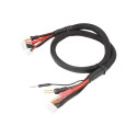 Gens Ace 2S/4S Charge Cable: 4mm & 5mm Bullet With 4.0mm Bullet Connector