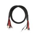 Gens Ace 2S/4S Charge Cable: 4mm & 5mm Bullet With 4.0mm Bullet Connector