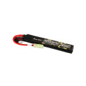 Gens ace 25C 1500mAh 2S1P 7.4V Nunchuck 2X Airsoft Gun Lipo Battery with mini Tamiya Plug