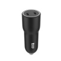 Car Charger 2xUSB-C PD 40W black