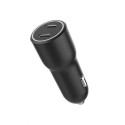 Car Charger 2xUSB-C PD 40W black