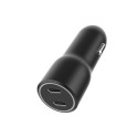 Car Charger 2xUSB-C PD 40W black