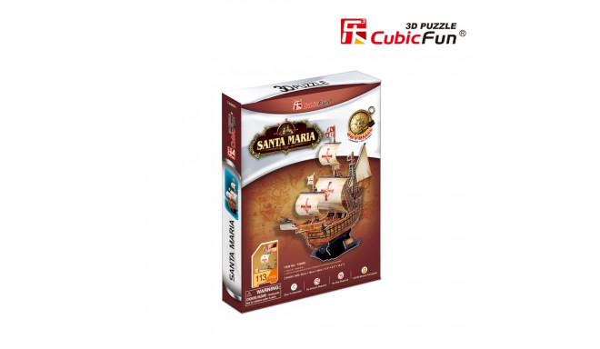 CUBICFUN 3D puzzle Santa Maria