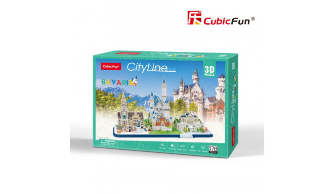 CUBICFUN 3D pusle Linnajoon Baierimaa