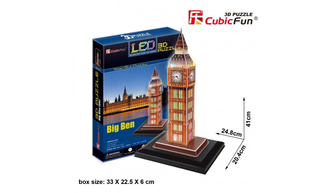 CUBICFUN 3D puzzle with LED Big Ben