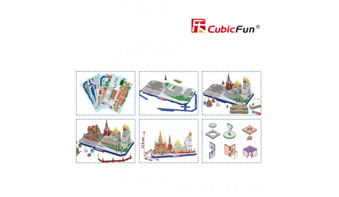 CUBICFUN 3D pusle Linnajoon Moskva