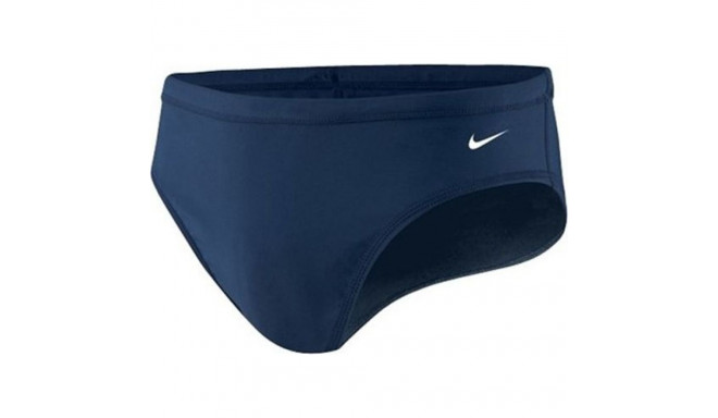 Nike Poly Solid Brief midnight navy kids' swim trunks size S (NESS9739-440)