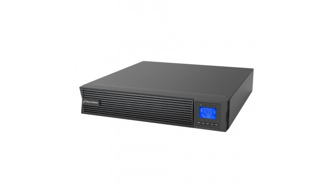 POWERWALKER UPS On-Line VFI 1500 ICR IOT 1/1 faas 1500VA PF1 8x IEC C13 väljundit USB/RS232 LCD Rack