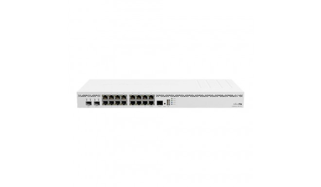 MIKROTIK CCR2004-16G-2S+ pilve tuumikruuter 4x1.7GHz 128MB NAND 2x 10GE SFP+ 16x 1GE pordid 2x AC si