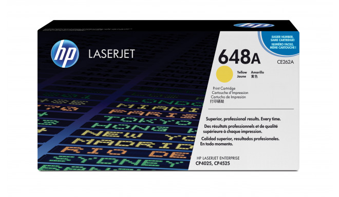 HP 648A Yellow Original LaserJet Toner Cartridge