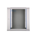 Extralink Rackmount cabinet 12U 600x600 Gray wall mounted