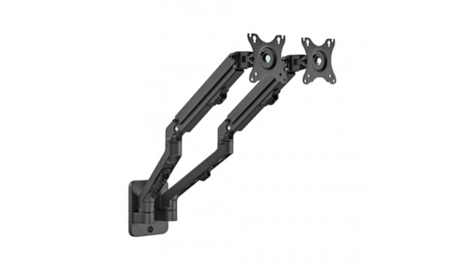 Gembird MA-WA2-01 monitori kinnitus / alus 68,6 cm (27") Must Sein